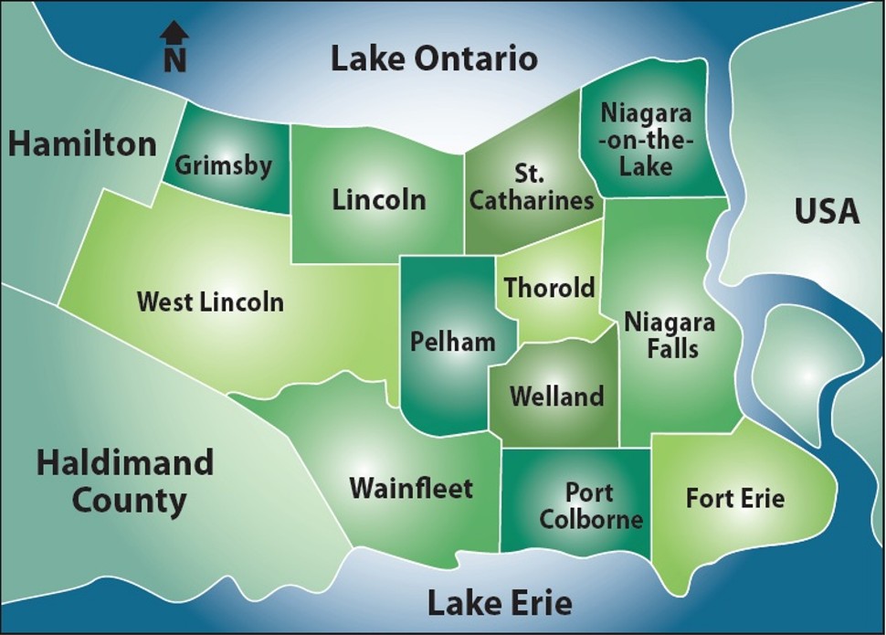 Topic Appliance Service Area Map